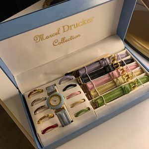 Retro Marcel Drucker Watch Set